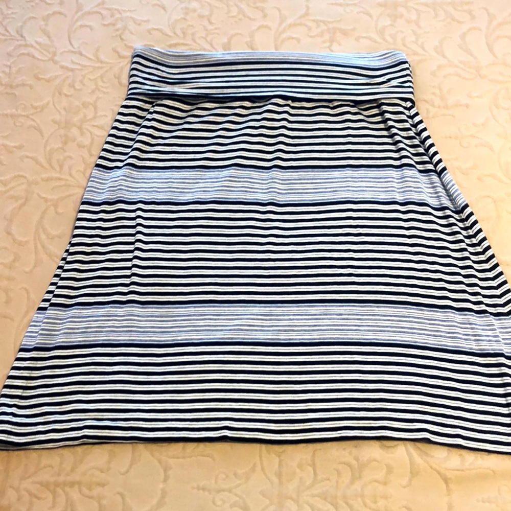 Striped Sophie Max Skirt